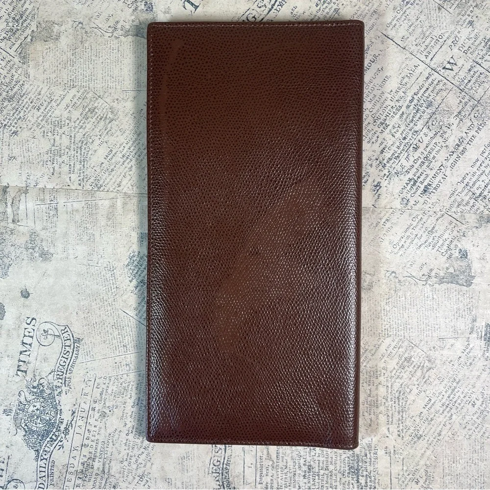 Gianfranco Lotti Firenze Made in Italy Snake Embossed Leather Passport Travel